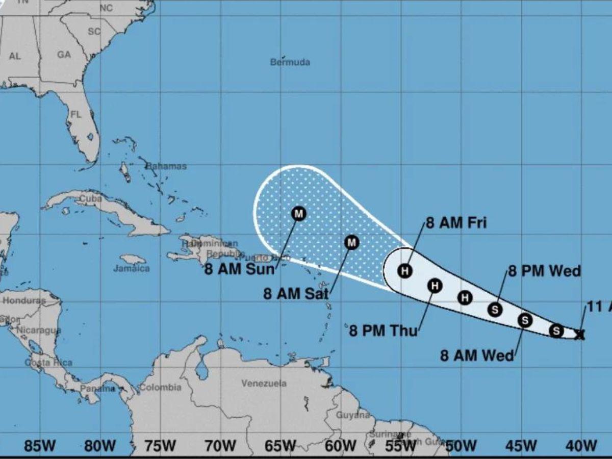 Se forma la depresión tropical 13 en el Atlántico; se prevé que llegue a ser un huracán de gran categoría