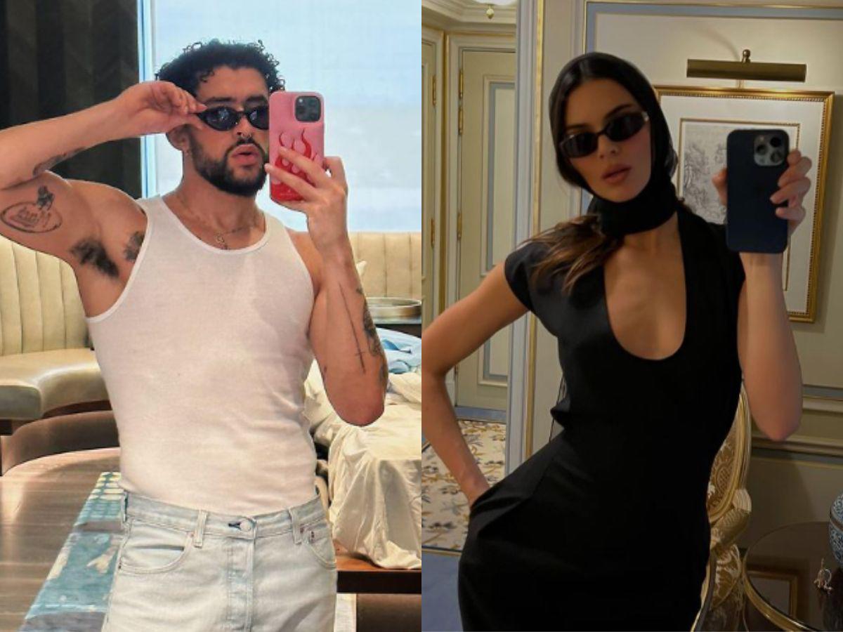 Captan a Bad Bunny y Kendall Jenner saliendo de un concierto