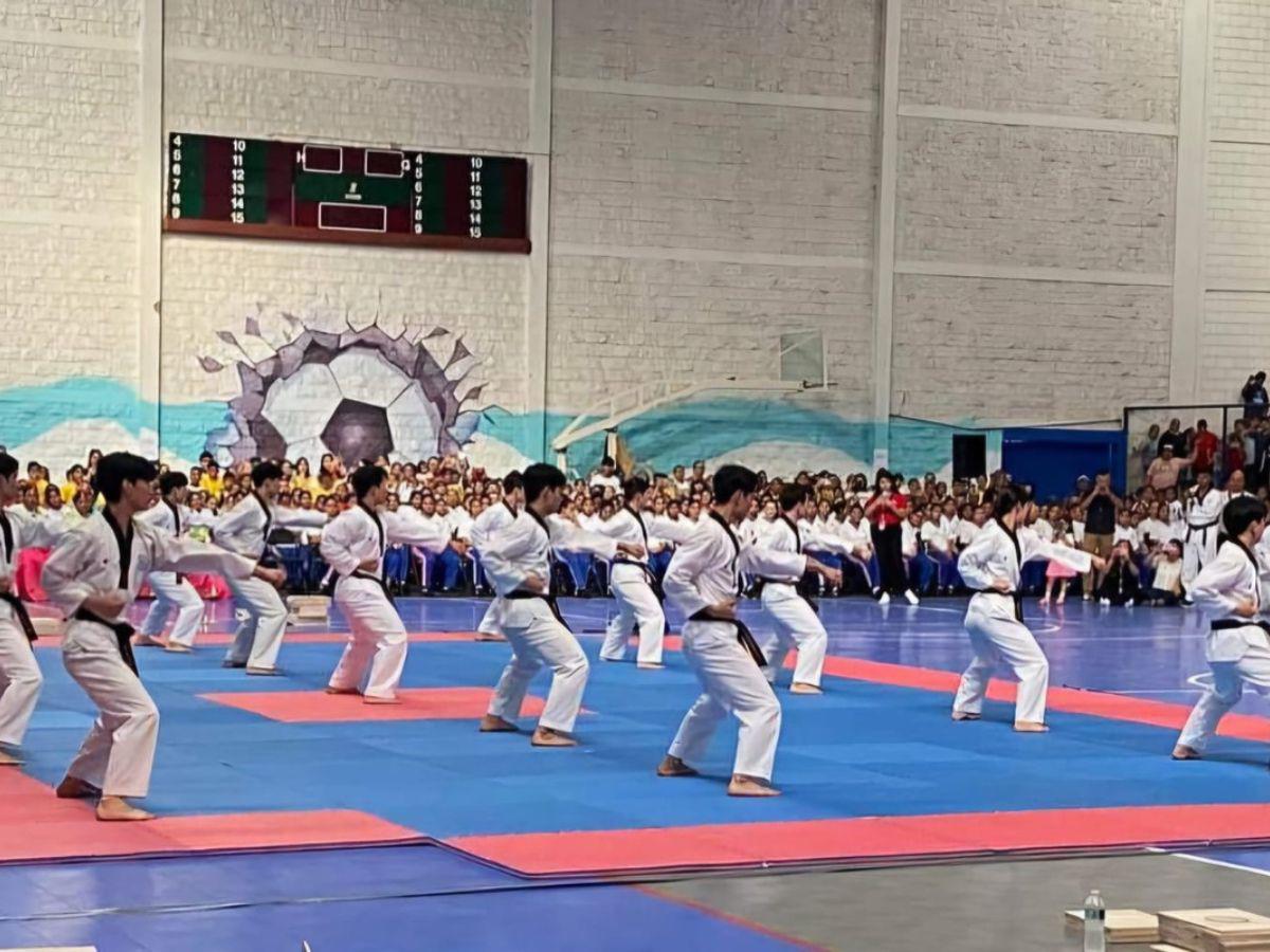 Kukkiwon mostró sus habilidades y destreza en el taekwondo.