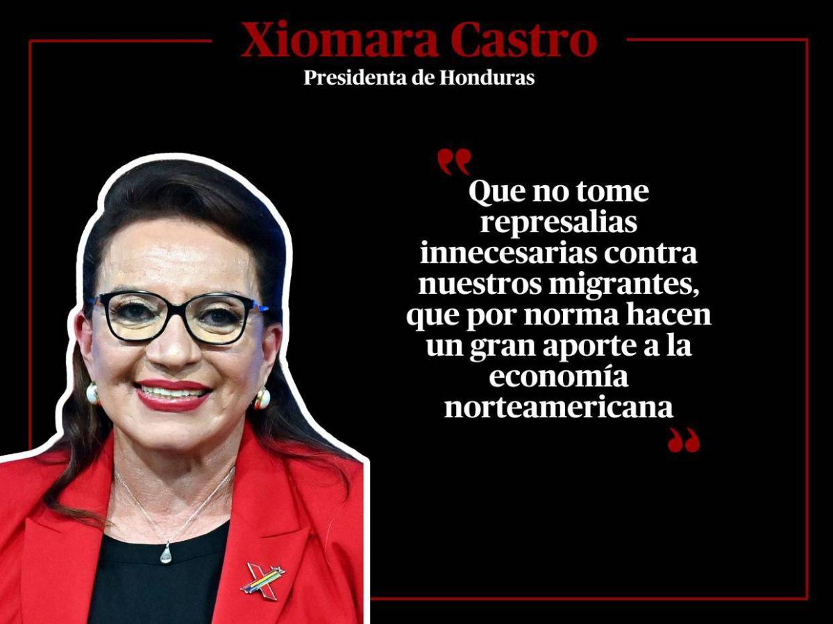 Las frases de Xiomara Castro al referirse a base militar de EUA