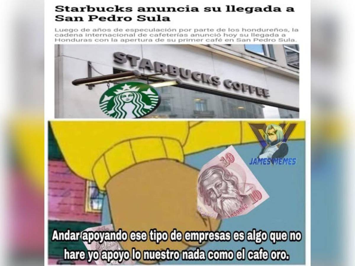 Starbucks en Honduras: los memes que dejó la apertura en San Pedro Sula