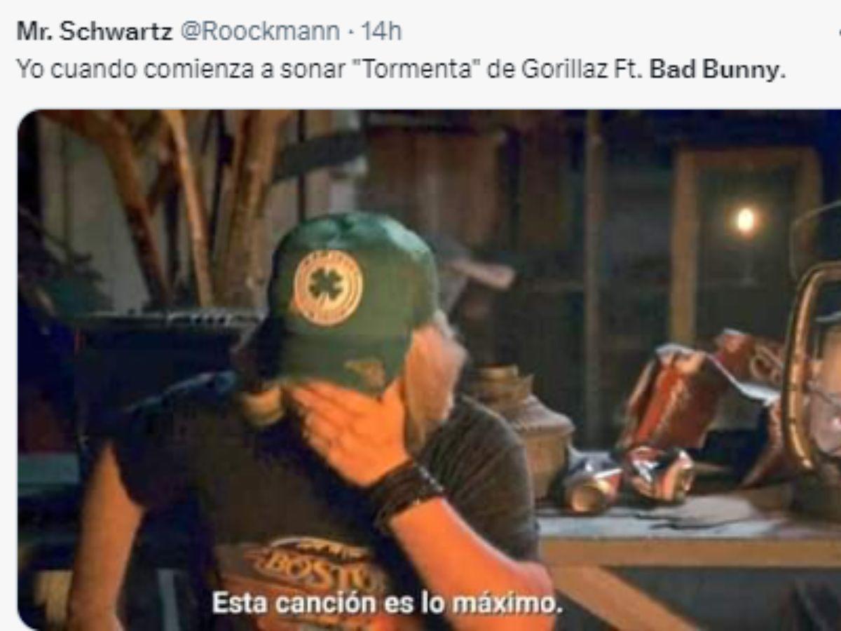 Los memes que dejó la colaboración de Bad Bunny y Gorillaz