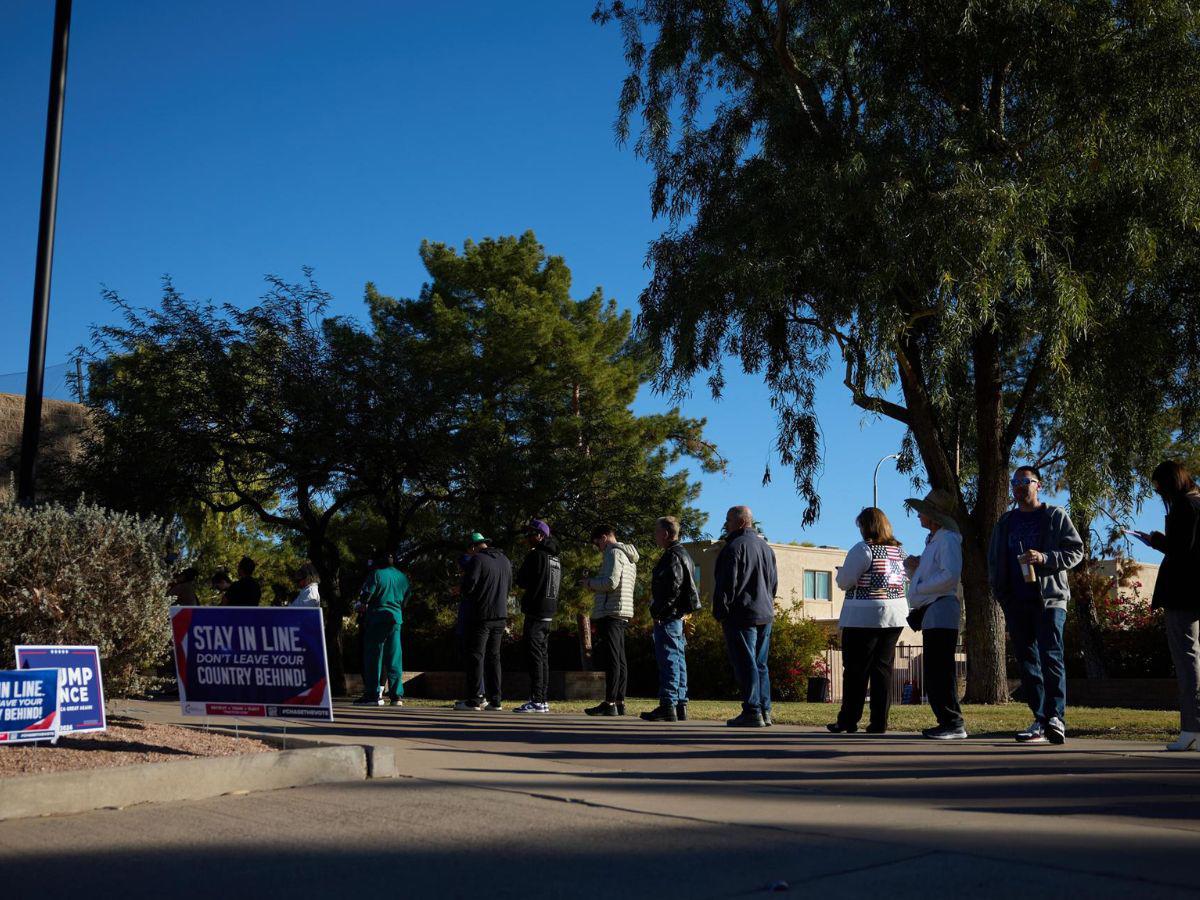 Amenazas de bomba y fallos de software, los problemas en las elecciones de Estados Unidos