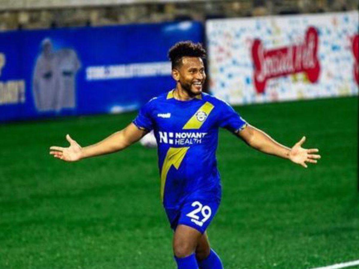 Juan Carlos Obregón es uno de los goleadores de la USL (segunda división de Estados Unidos)