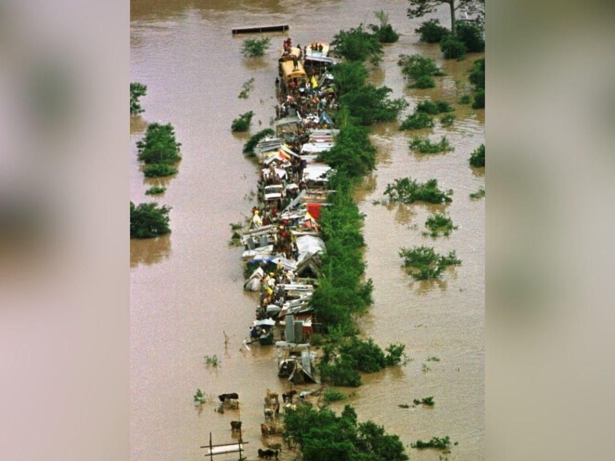 Así se vivió el huracán Mitch en Honduras: los duros recuerdos a 26 años de su paso devastador