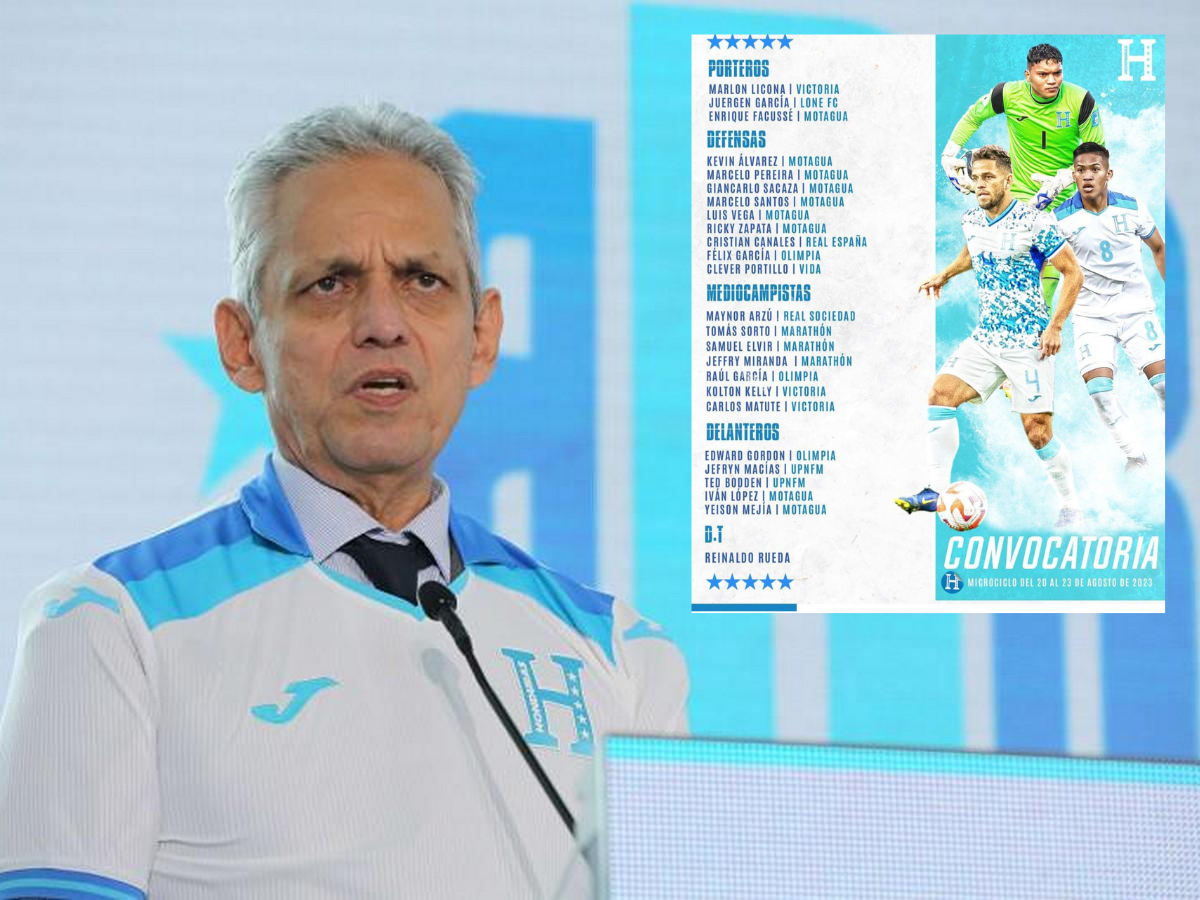 OFICIAL: Convocatoria de la Selección de Honduras para el segundo microciclo dirigido por Rueda