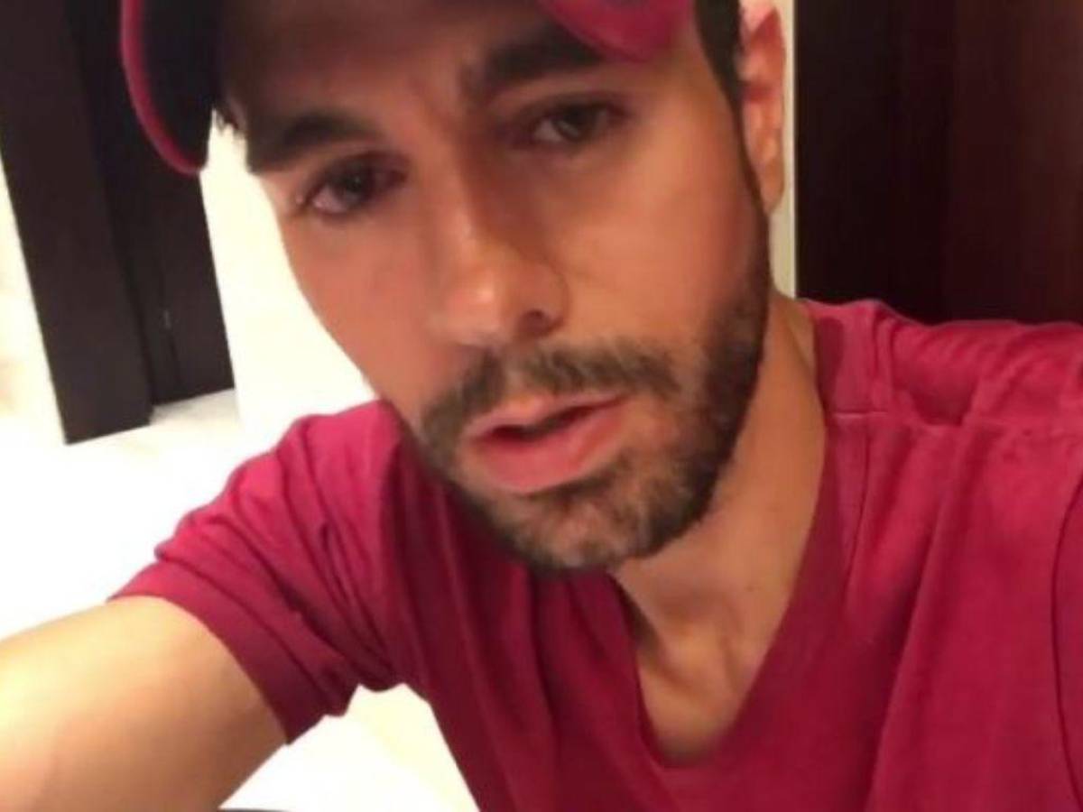 Enrique Iglesias revela que padece de neumonía y se ve obligado a cancelar concierto en México