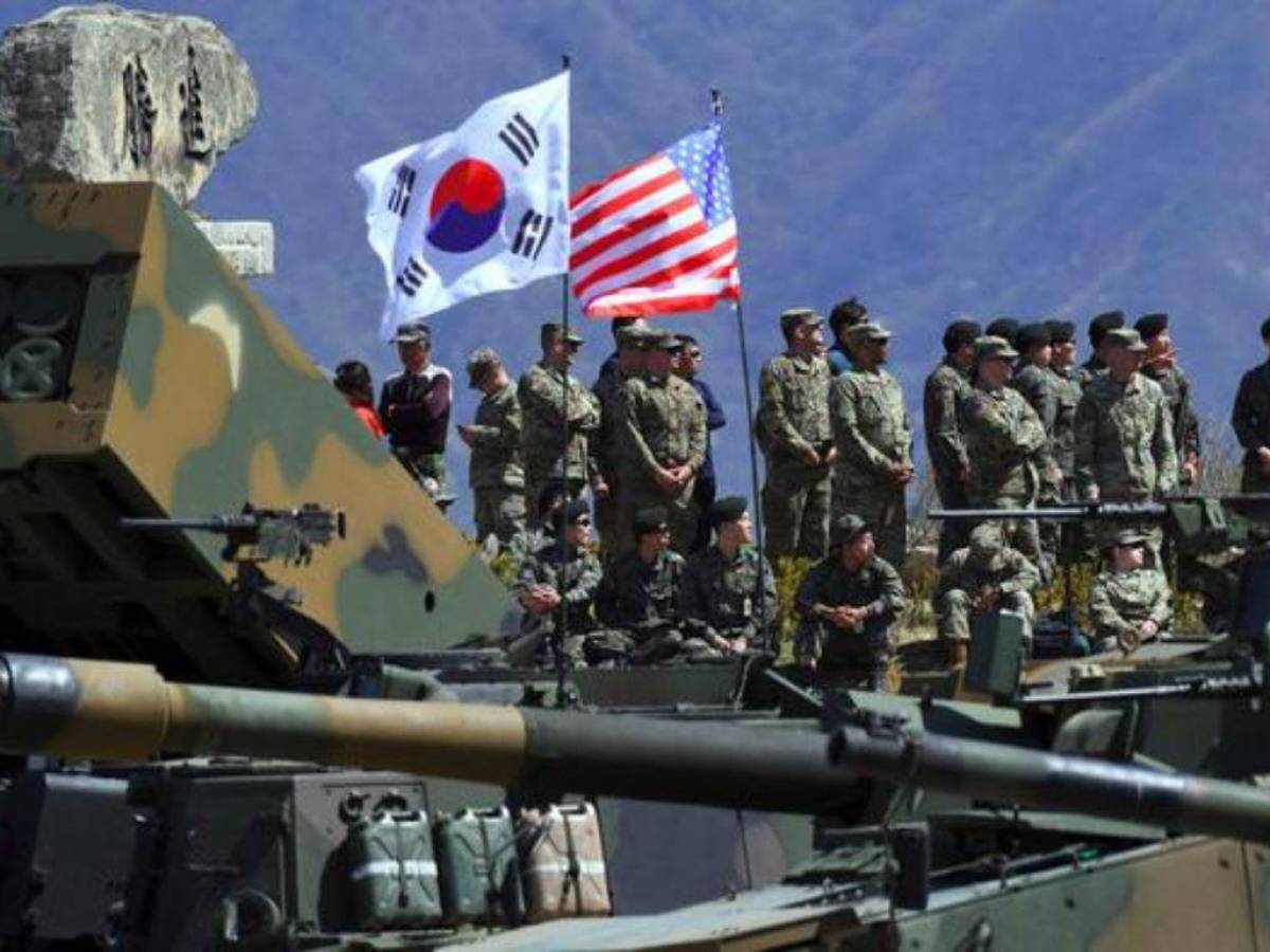 EEUU y Corea del Sur inician mayores maniobras militares desde 2018