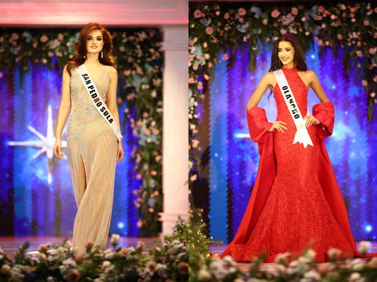 Elegantes y coloridos: los vestidos de la pasarela de gala en Miss Honduras 2024