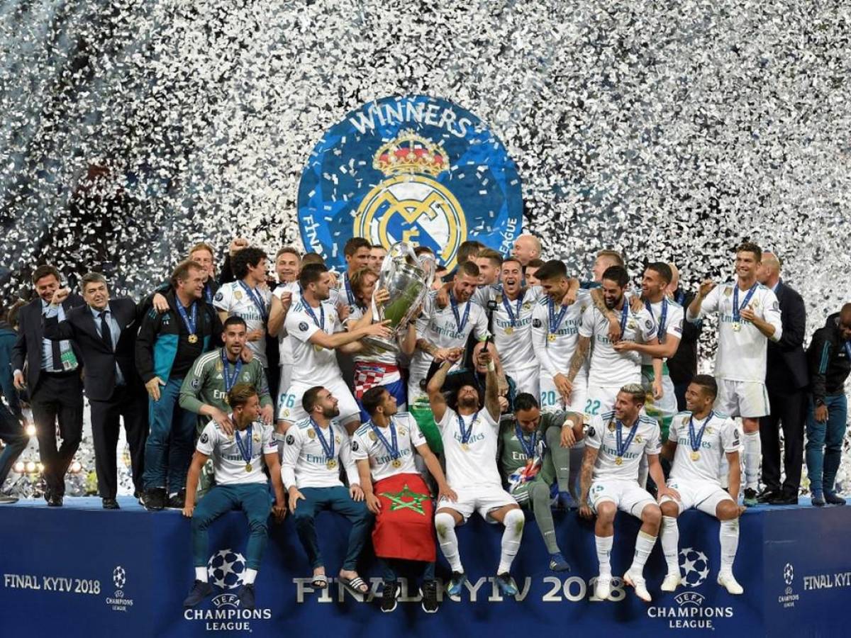 Colonia Real Madrid Campeones de Europa