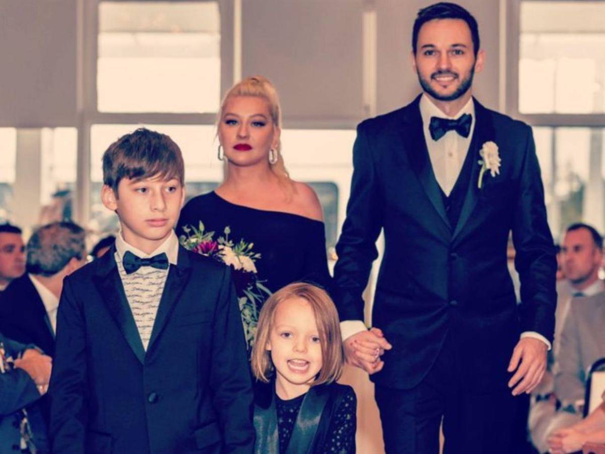 ¿Quiénes son los hijos de Christina Aguilera?