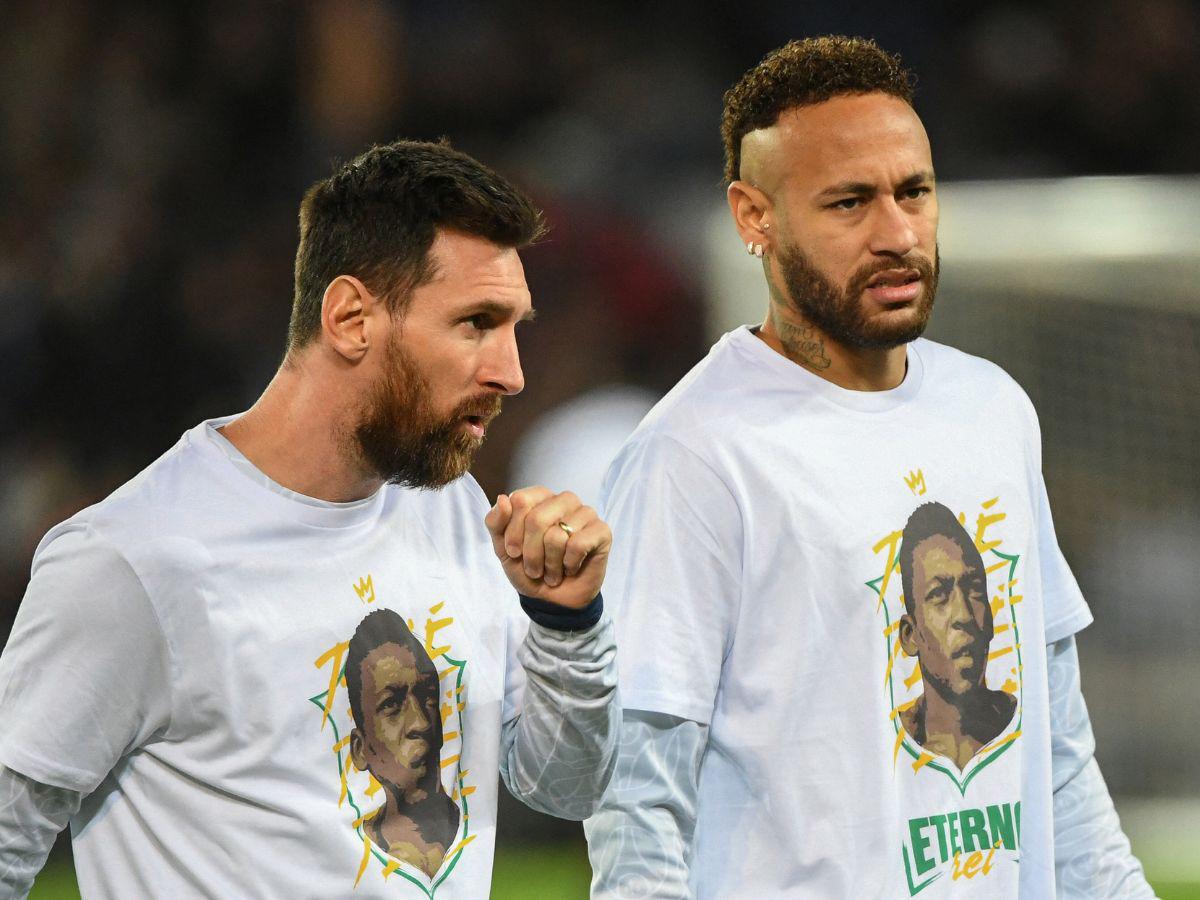 El homenaje de Messi a Pelé en su regreso a la actividad con el PSG