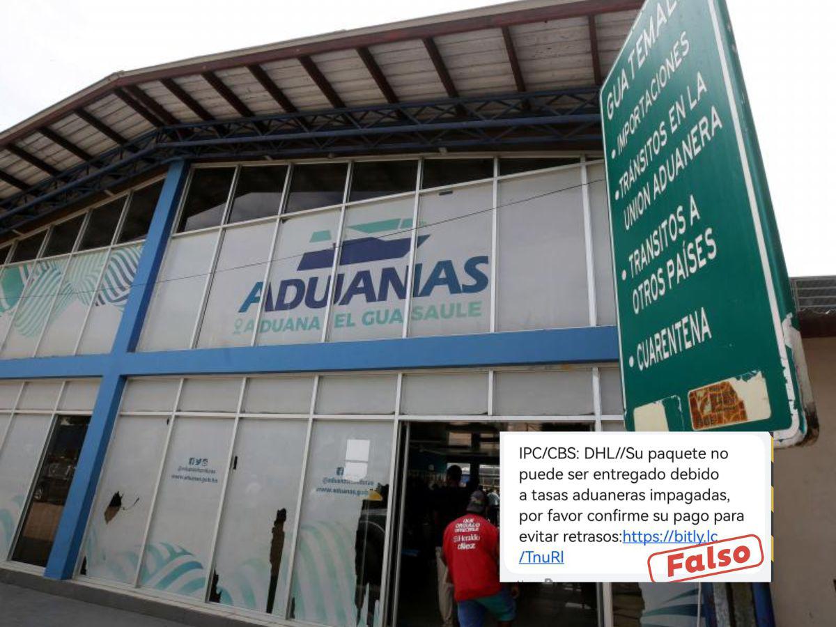 Aduanas de Honduras alerta sobre fraude a través de mensajes por paquetes retenidos