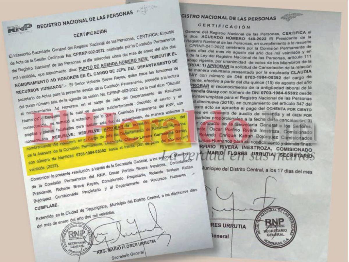 Los documentos a los que tuvo acceso EL HERALDO.