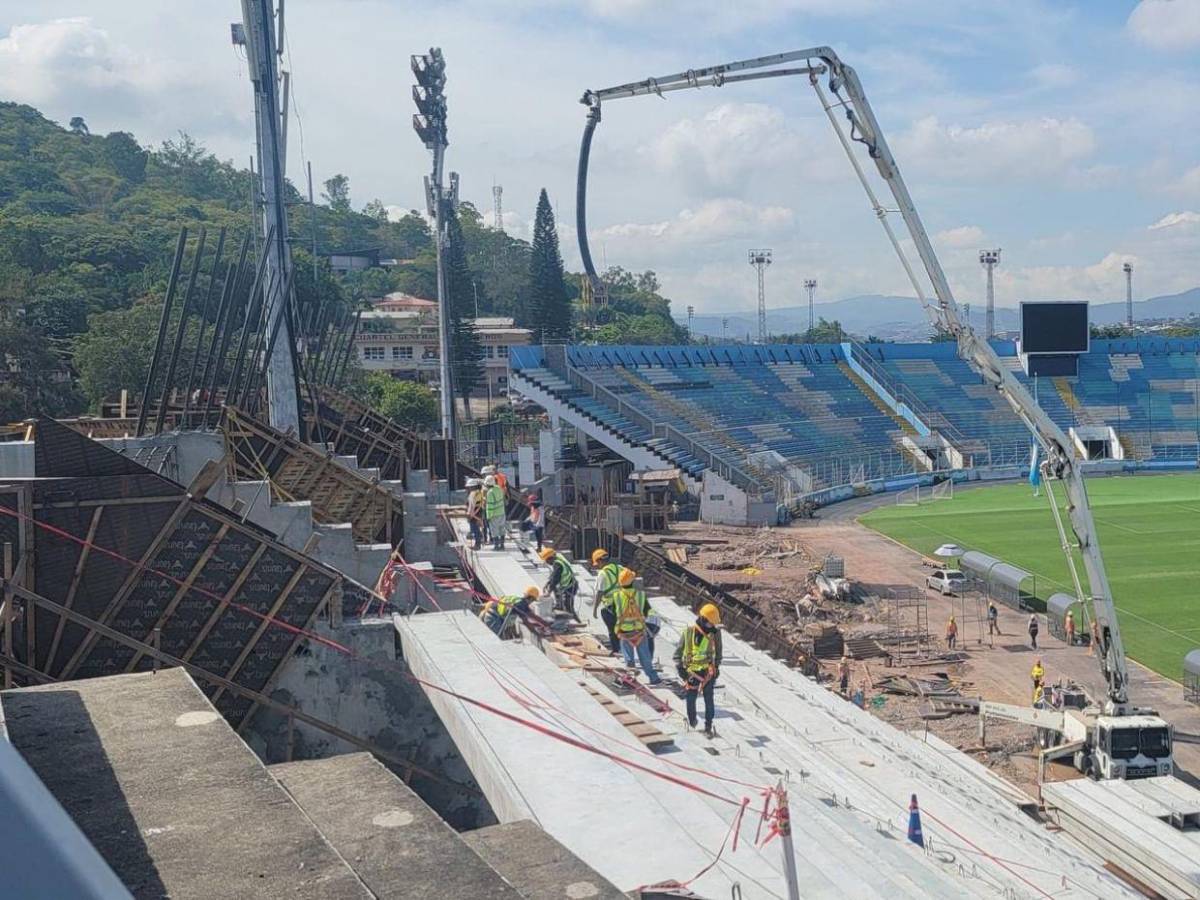 Los trabajos prometidos y que faltan en el Estadio Nacional y Morazán