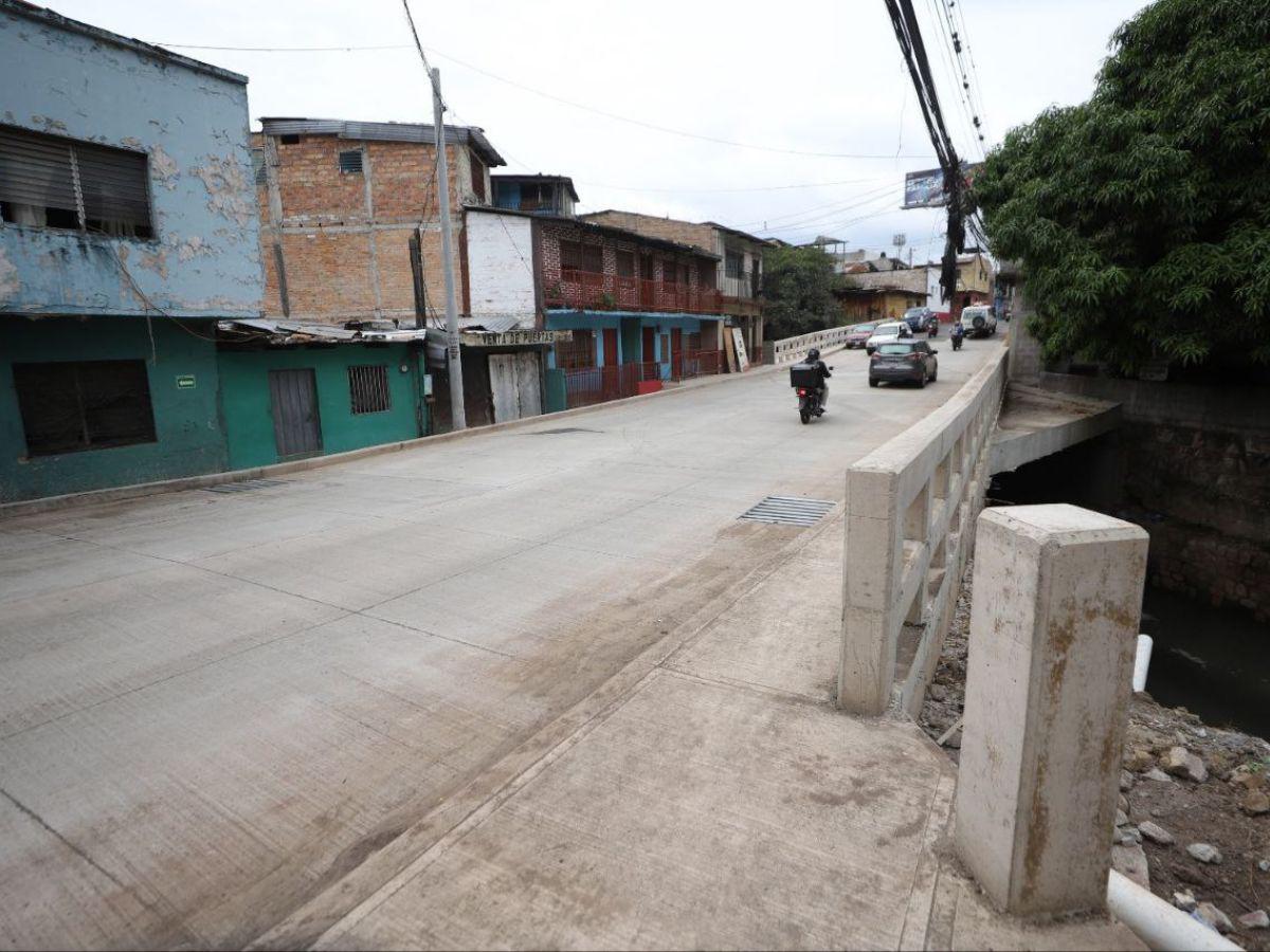 Avanzan las obras de mitigación en el sector Los Jucos del barrio Morazán