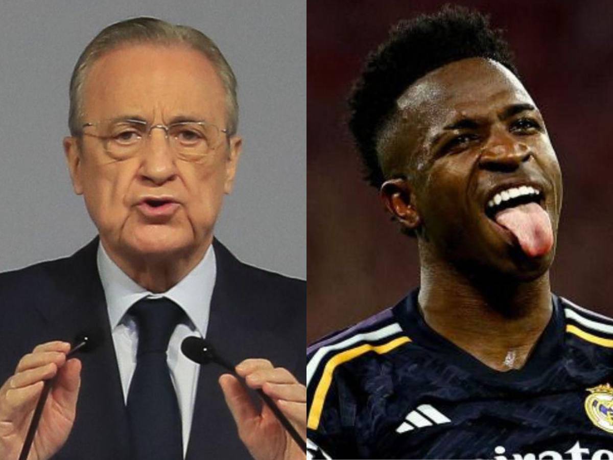 Florentino Pérez arremete contra países que no votaron por Vinicius en el Balón de Oro