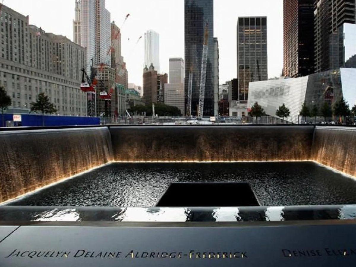 El memorial del 11 de septiembre en Nueva York.