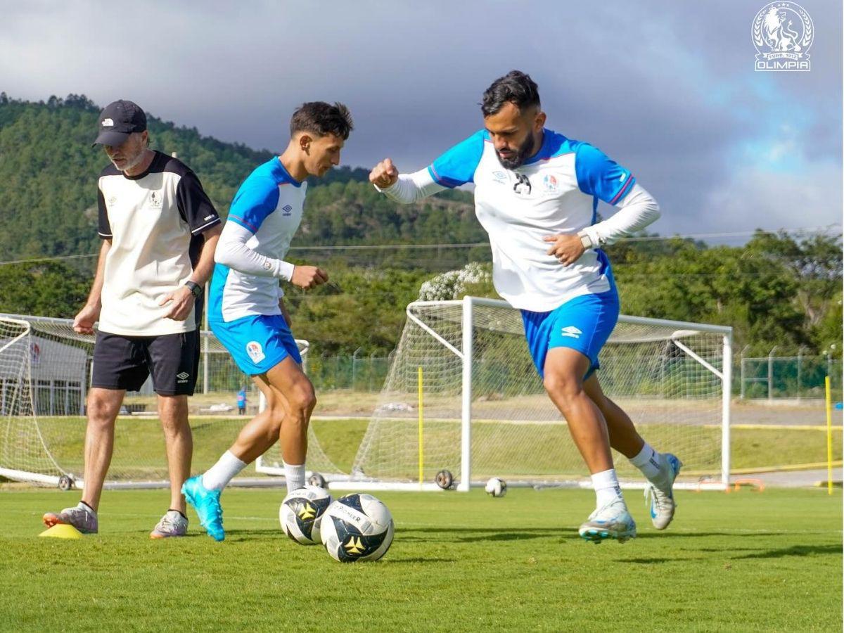 Olimpia y sus cambios en alineación para semifinal de ida ante Olancho FC