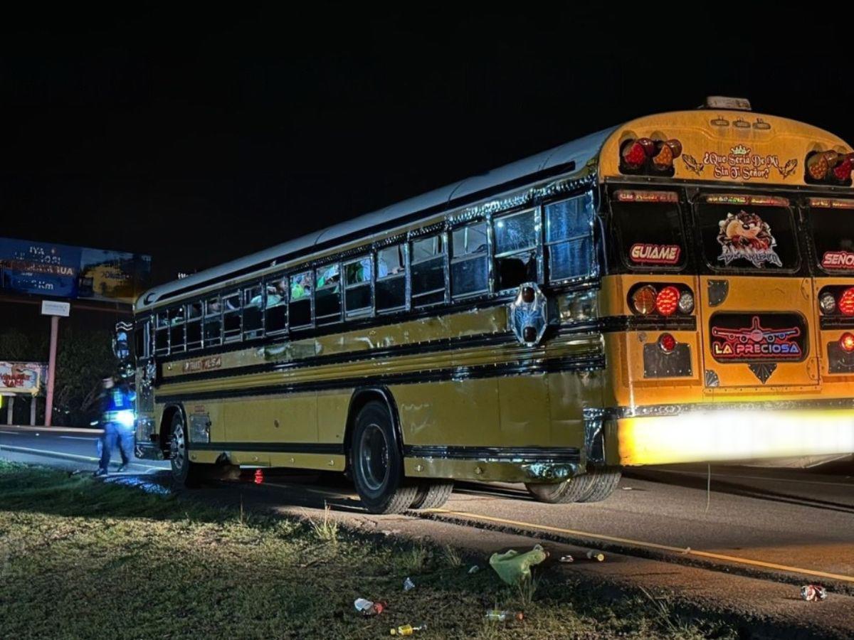 Un muerto y cinco heridos deja tiroteo a bus del Marathón en Comayagua