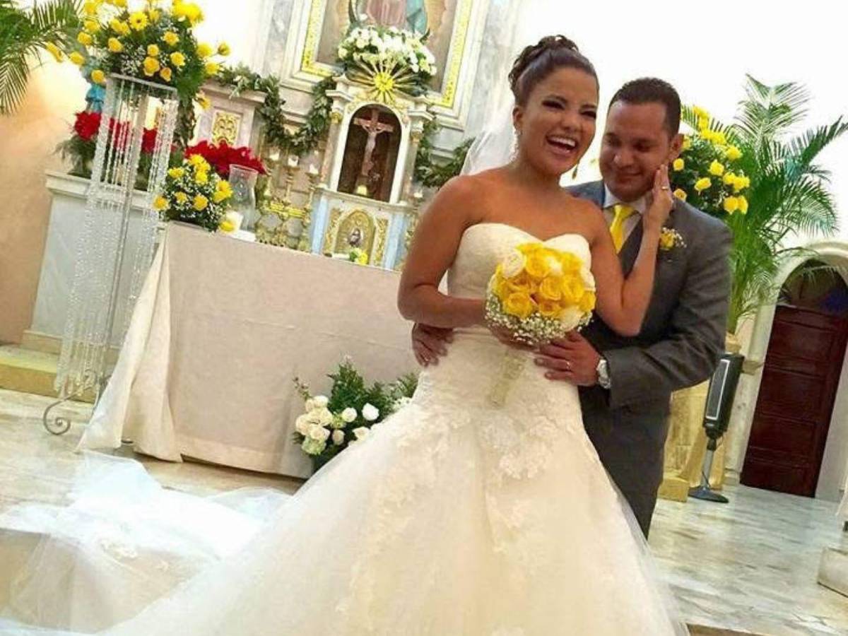 Ariela Cáceres y Dennis Andino conmemoran su décimo aniversario de matrimonio