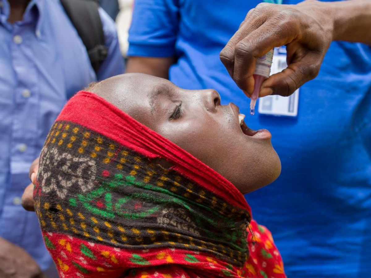 Detectan primer caso de polio salvaje en África en más de cinco años