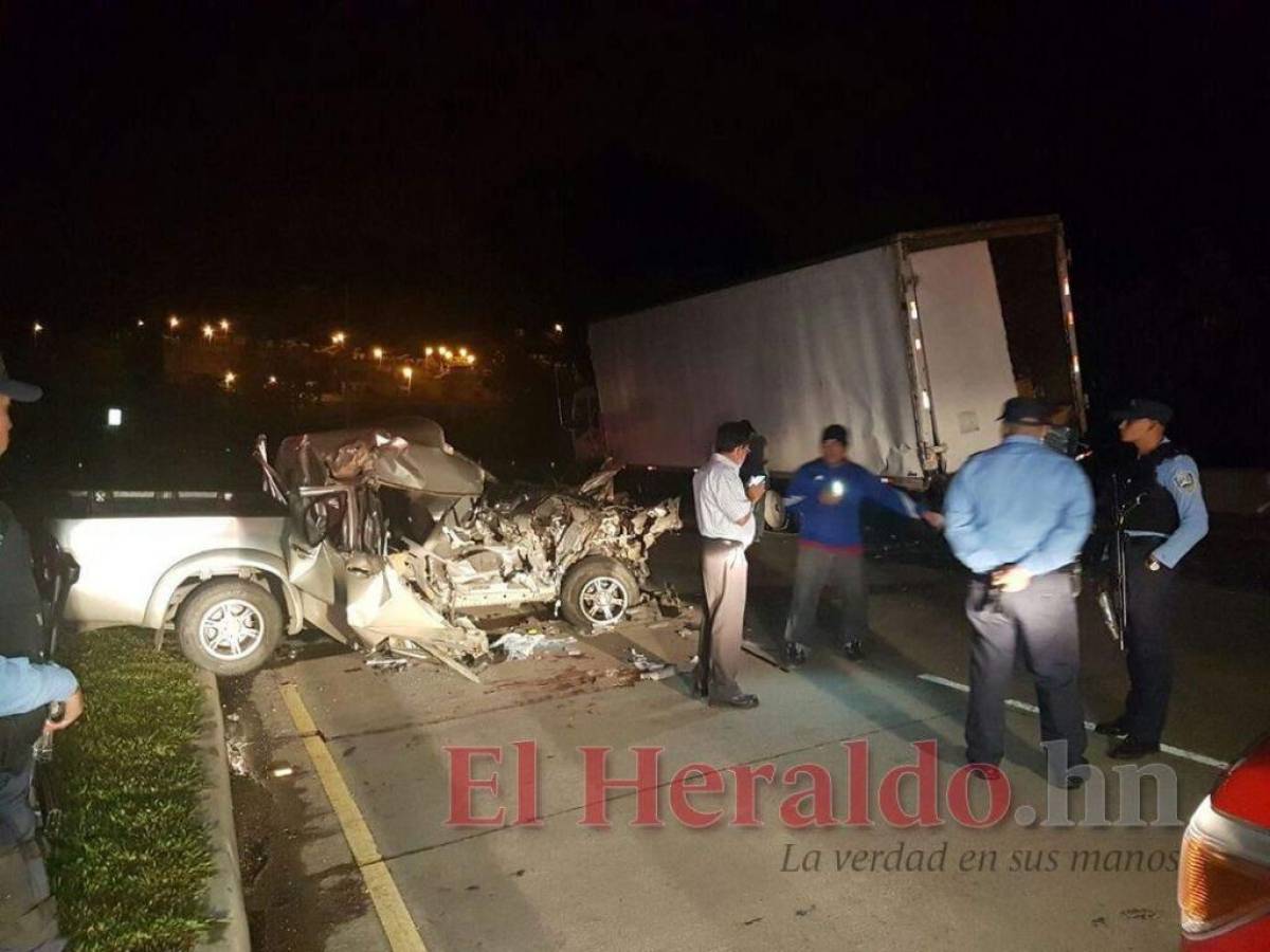 Dos de cada 10 accidentes de tránsito de 2021 en Honduras ocurrieron durante el toque de queda