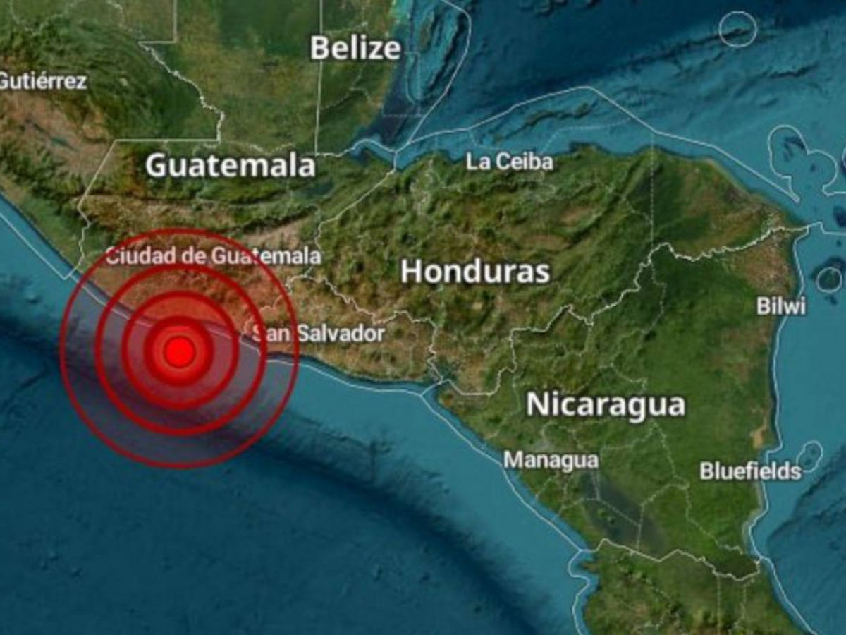 Sismo de magnitud 5,8 sacude Guatemala; no hay víctimas