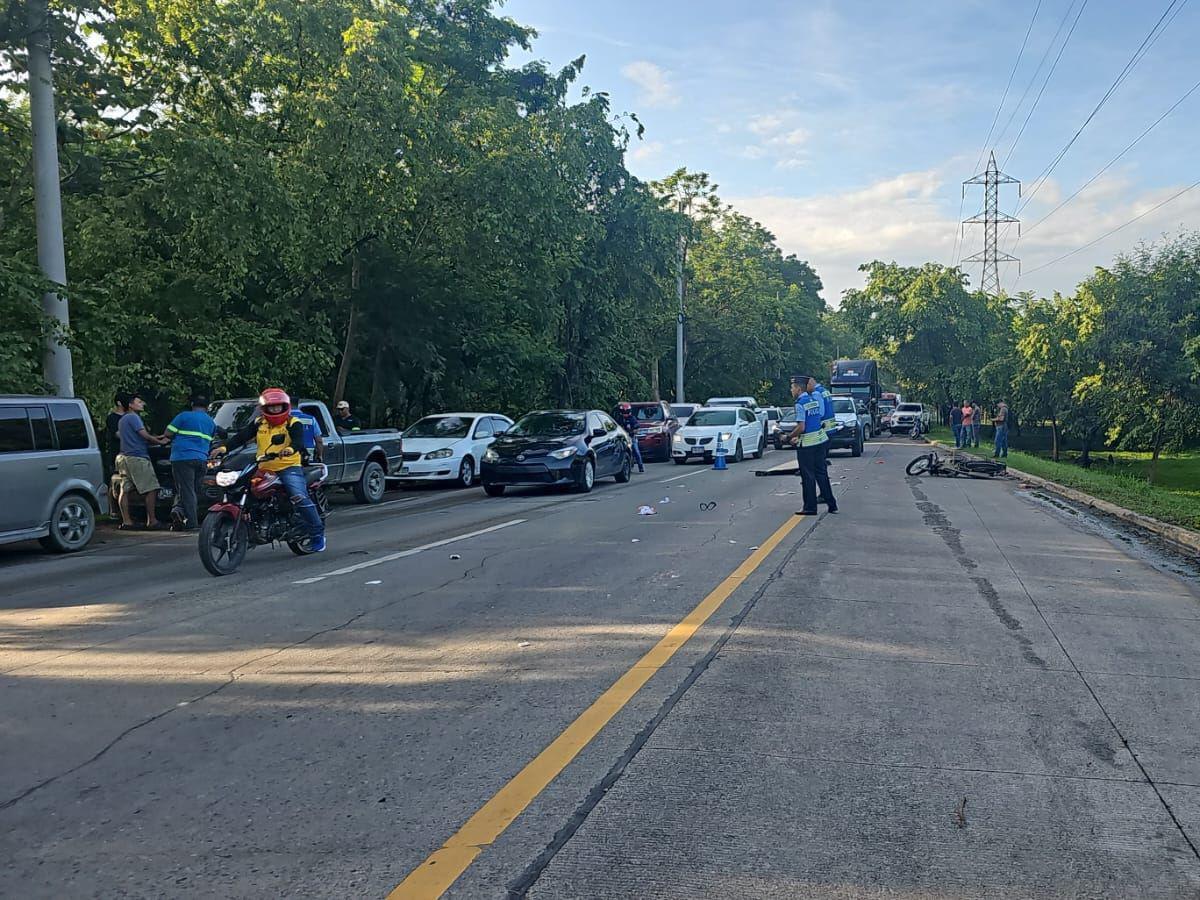 Hombre muere en fatal accidente vial en segundo anillo periférico de San Pedro Sula