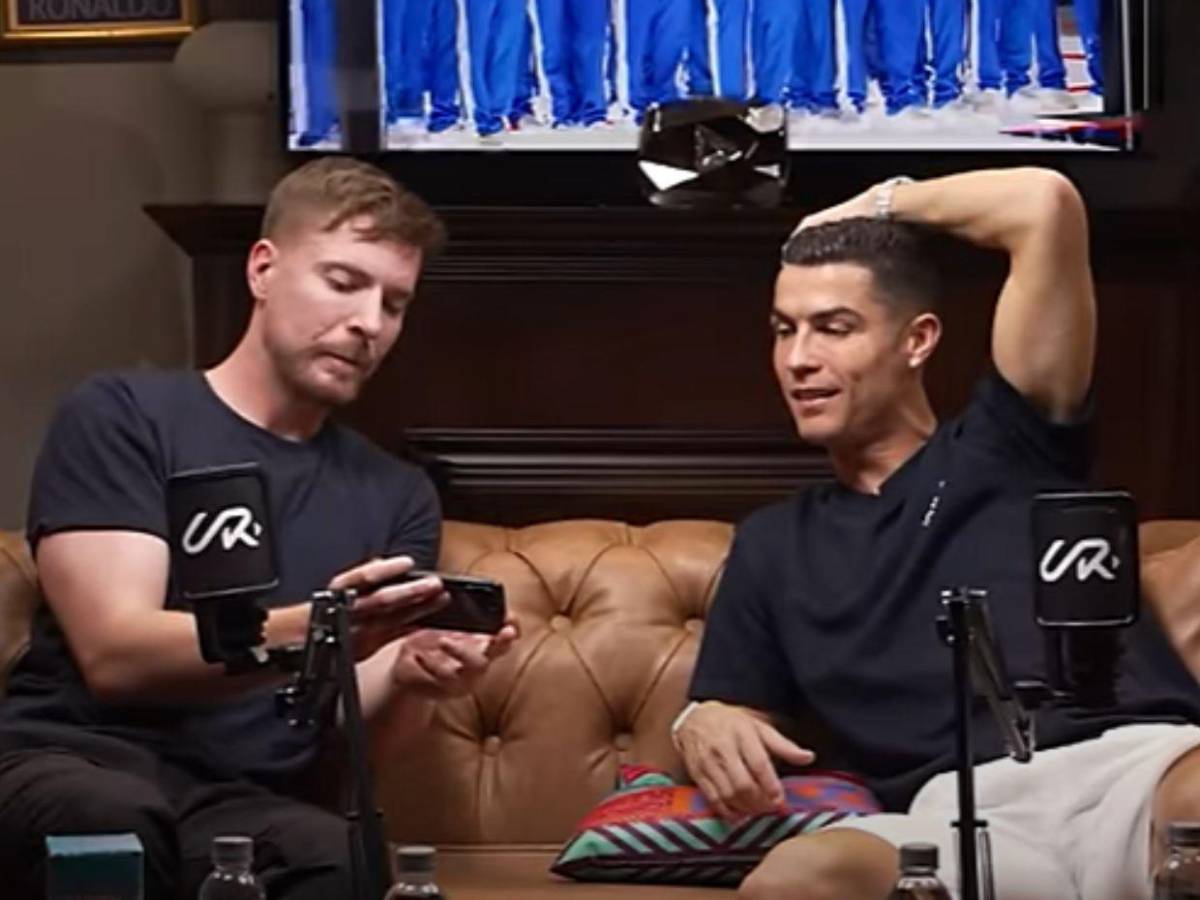 Cristiano Ronaldo y MrBeast rompen el internet ¿De qué hablaron?