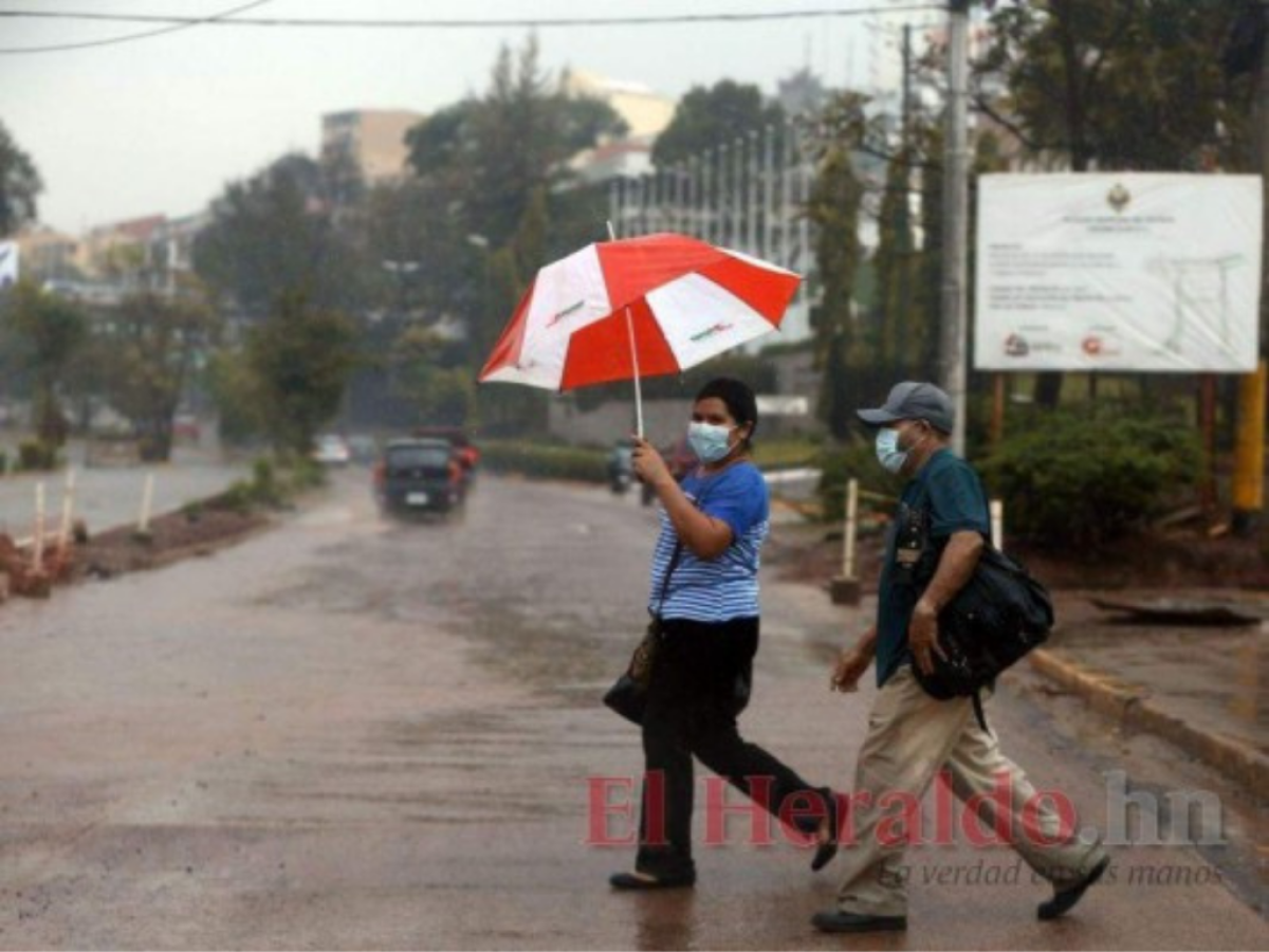 Se esperan lluvias sobre dos regiones de Honduras para este miércoles