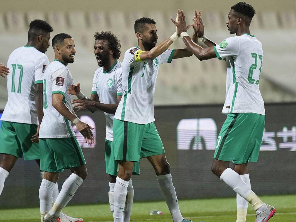 Arrasó en las eliminatorias: Arabia Saudita, la mundialista que se fogueará con Honduras