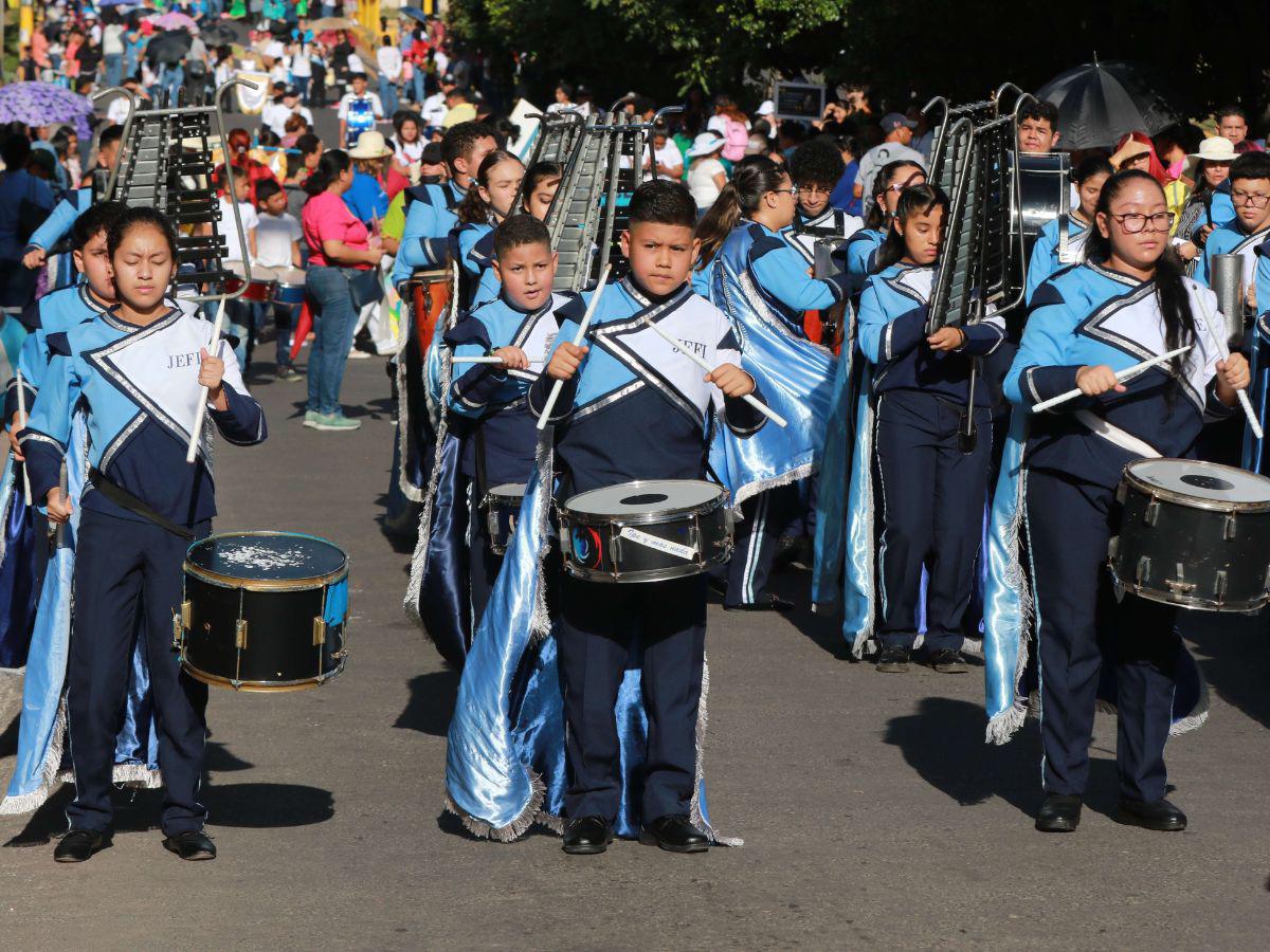 Zonas de Tegucigalpa donde centros básicos desfilarán este 8 de septiembre