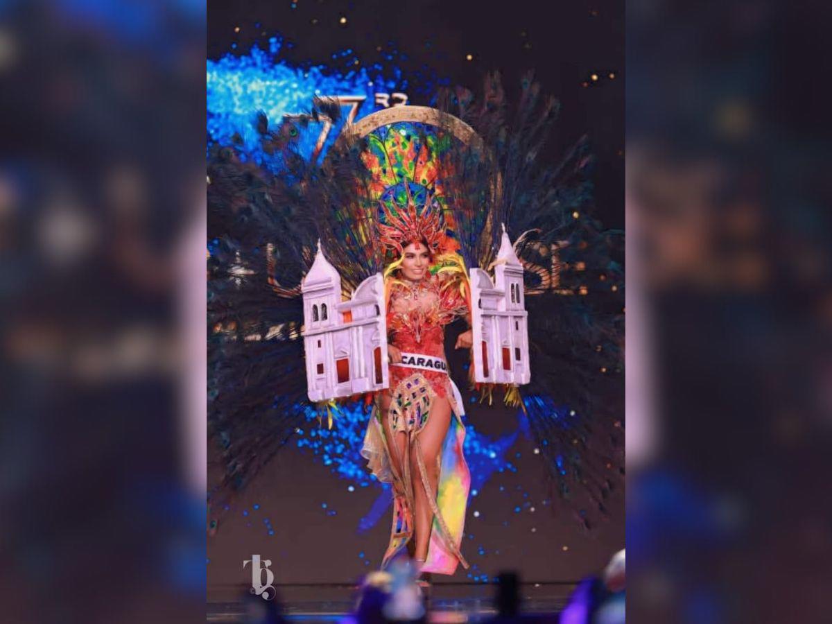 Miss Honduras entre los 10 mejores trajes típicos en Miss Universo 2024