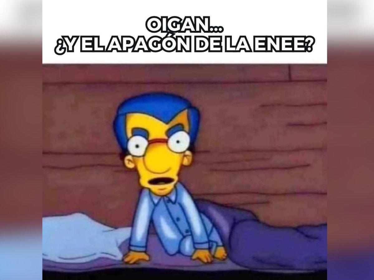 Los memes que dejó el supuesto apagón de la ENEE