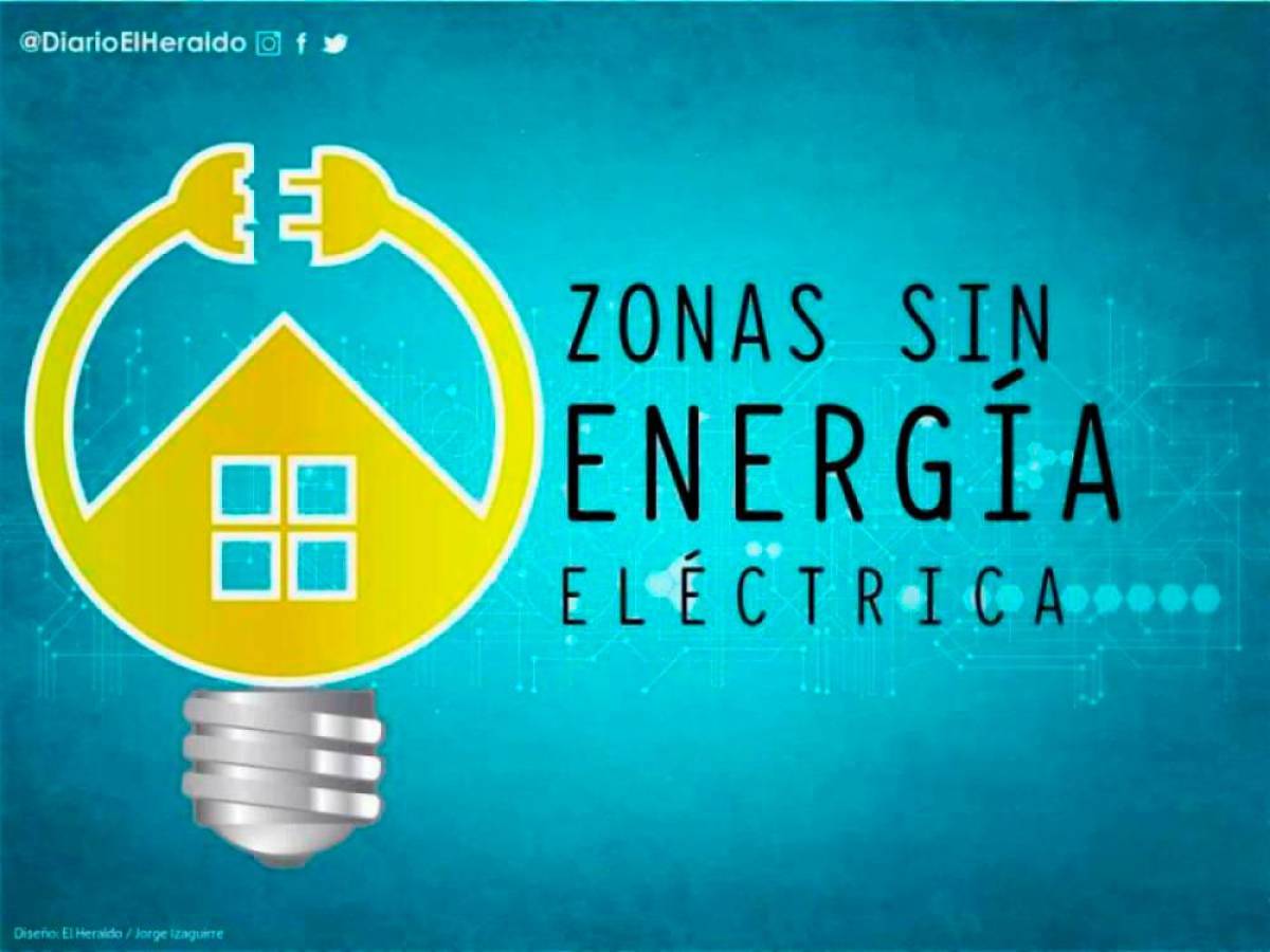 Listado de zonas sin electricidad el 27 de noviembre en Honduras