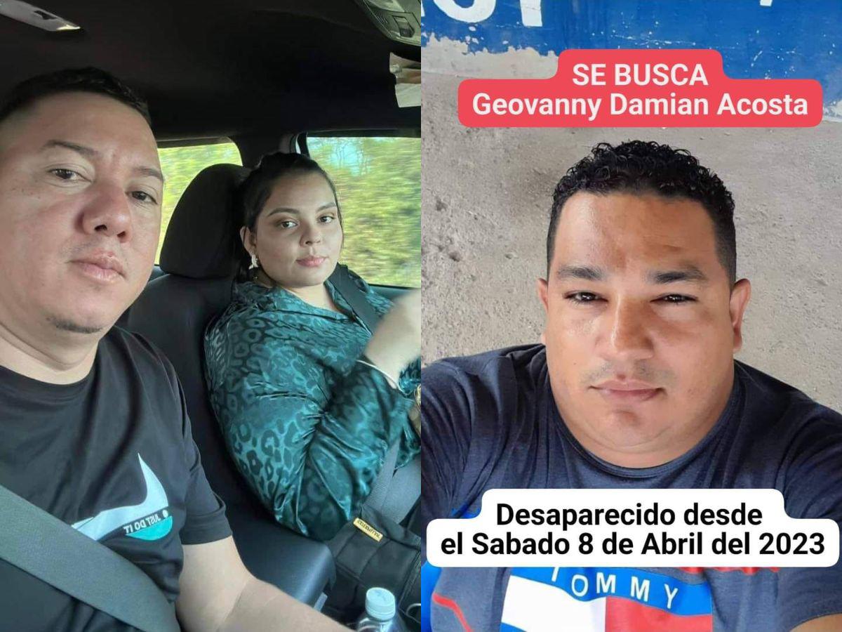 Pareja y taxista desaparecidos cuando iban a vender un carro a El Progreso.