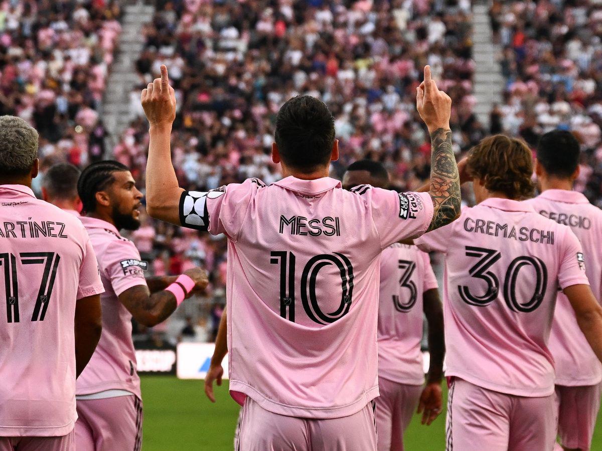 Lionel Messi jugó 75 minutos con el Inter Miami ante el Atlanta united.