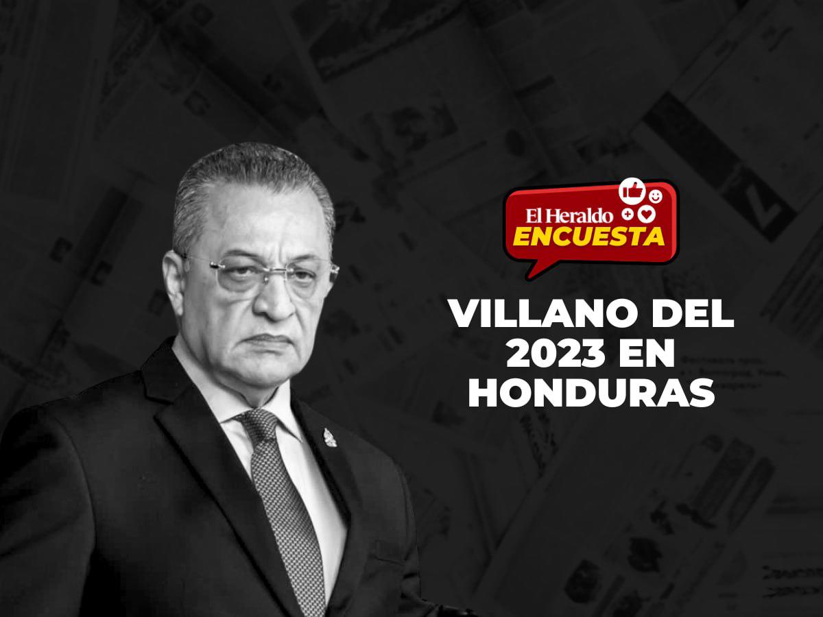 Marcio Sierra, el villano 2023 en Honduras, según lectores de EL HERALDO