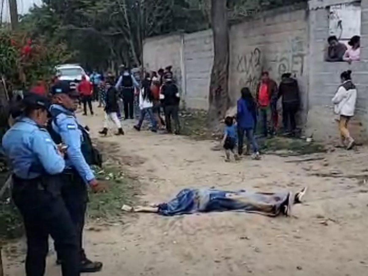 Asesinan a un hombre a disparos en Guaimaca, Francisco Morazán