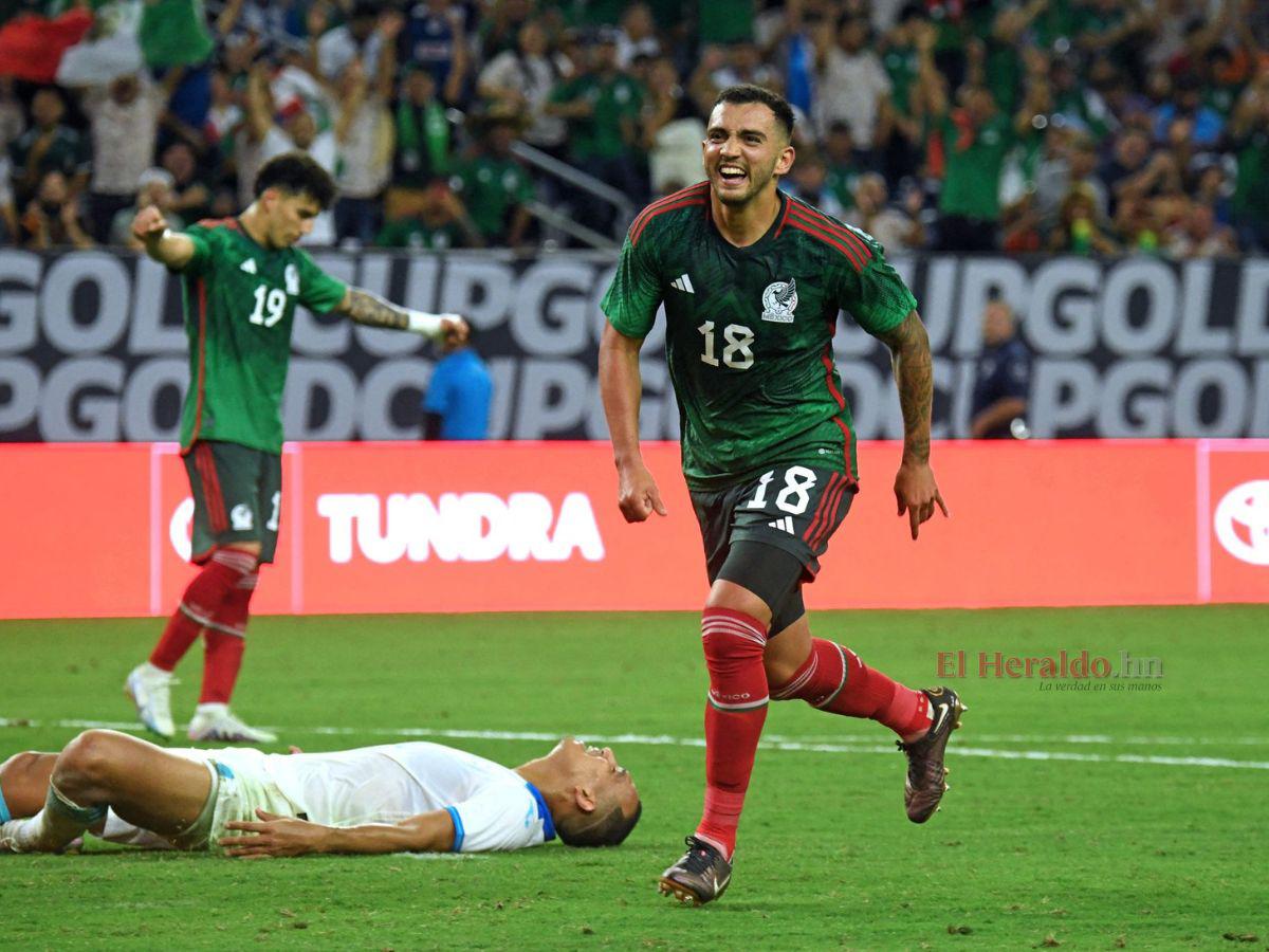 ¡Goleada azteca! México venció a Honduras en el debut de la bicolor en la Copa Oro