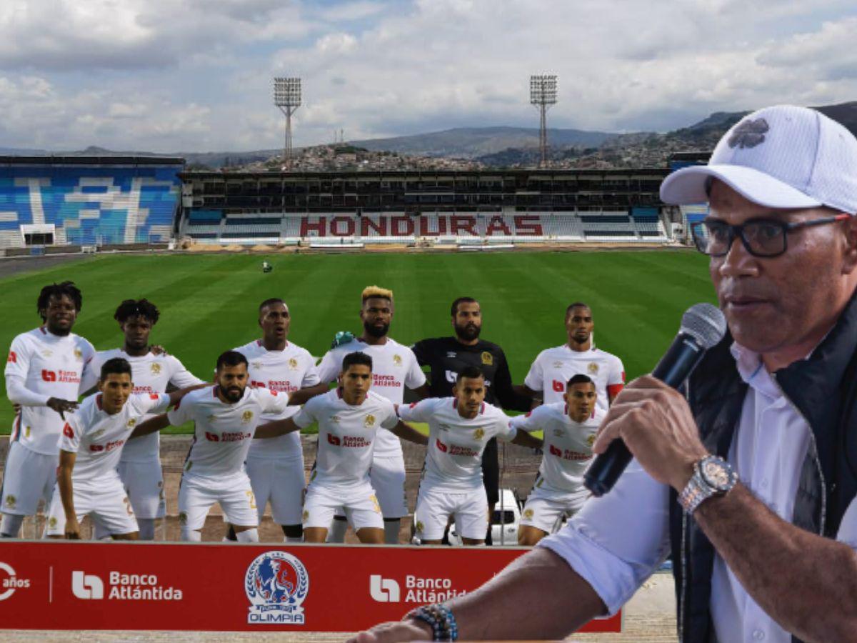 Oficial: Mario Moncada confirma que la gran final entre Olimpia y Olancho FC se jugará en el Estadio Nacional