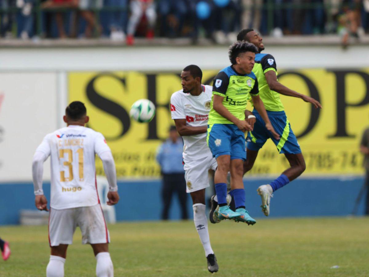 ¡Todo para la vuelta! Olancho FC rescata empate 2-2 sobre la hora ante Olimpia