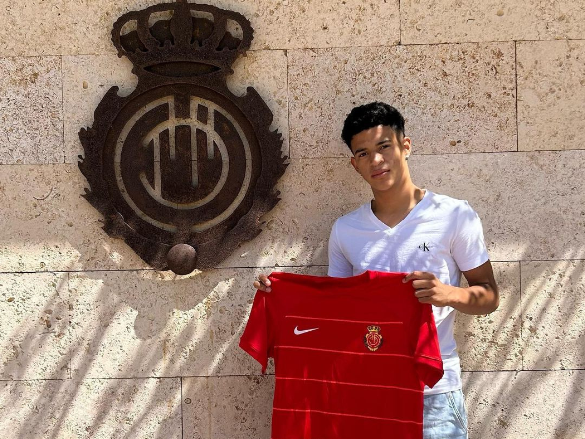 Yahir Antúnez, el hondureño que firmó en las reservas del Mallorca B