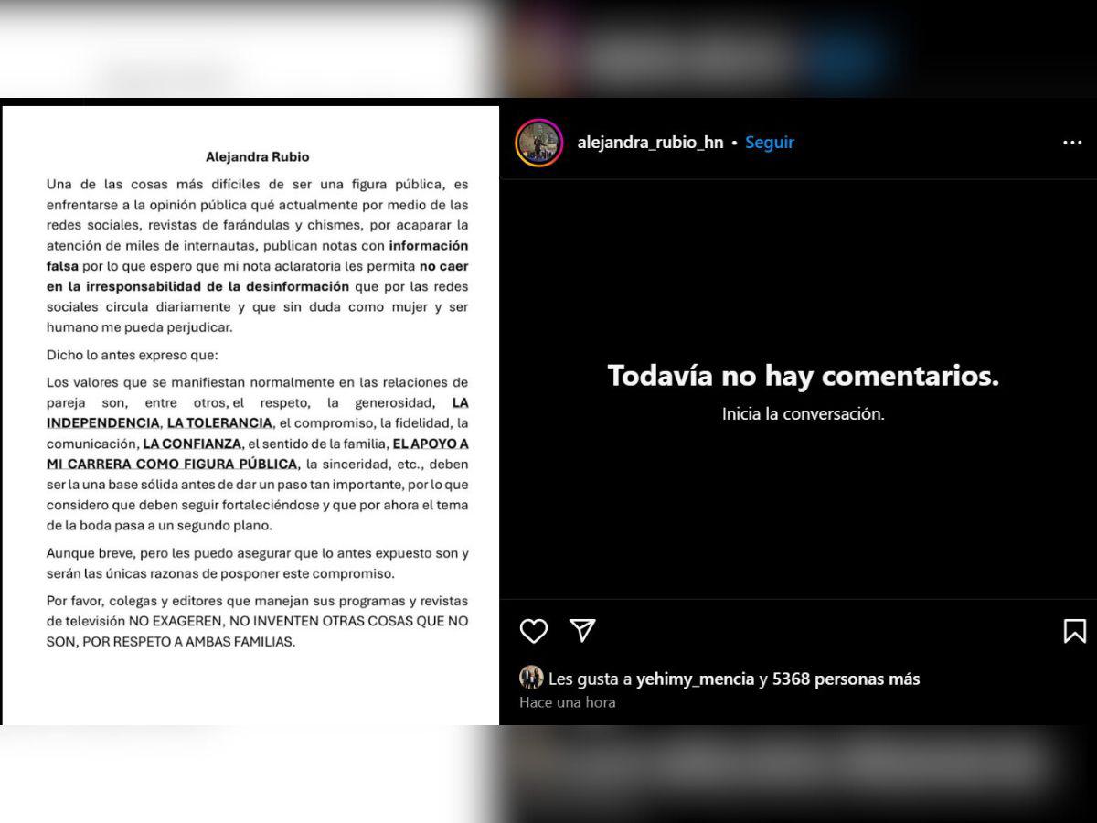 Alejandra Rubio paraliza los planes de boda, ¿qué pasó con su relación?