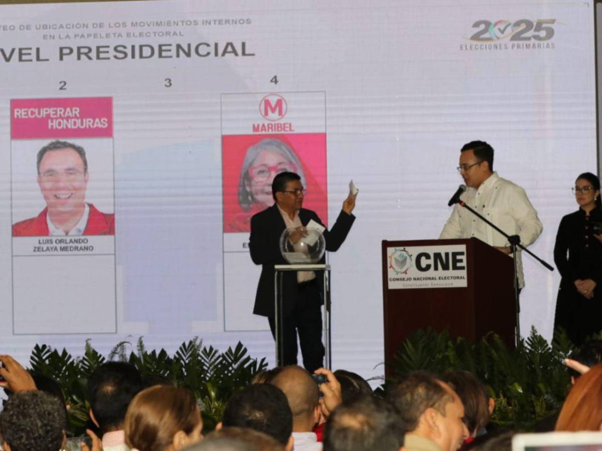 Precandidatos liberales se preparan para las elecciones primarias tras sorteo de papeletas