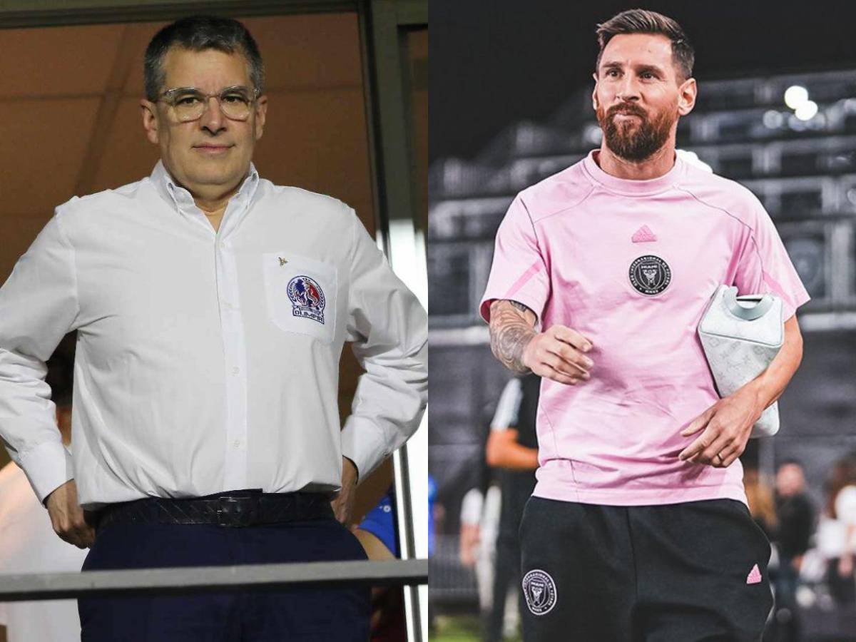 ¿Messi e Inter Miami vienen a Honduras? Presidente de Olimpia se pronuncia