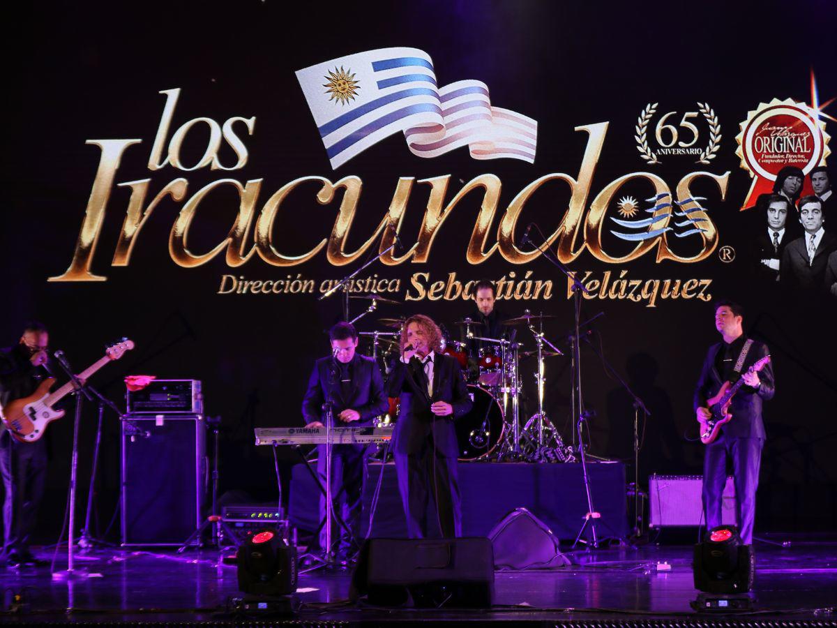 Las imágenes del concierto de Los Iracundos en Tegucigalpa