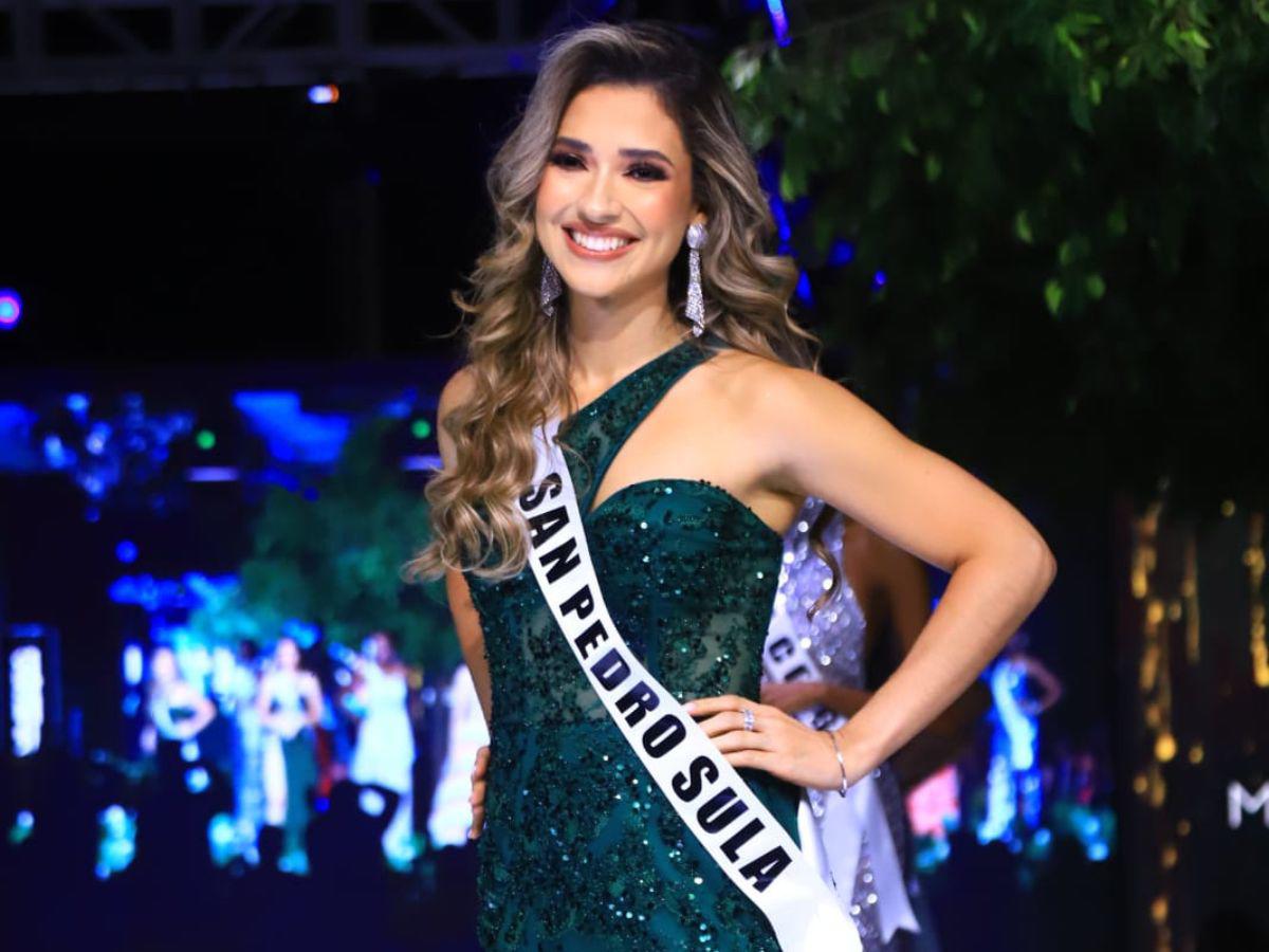 Así desfiló Lilian Pineda en la gala final de Miss Honduras Universo 2023