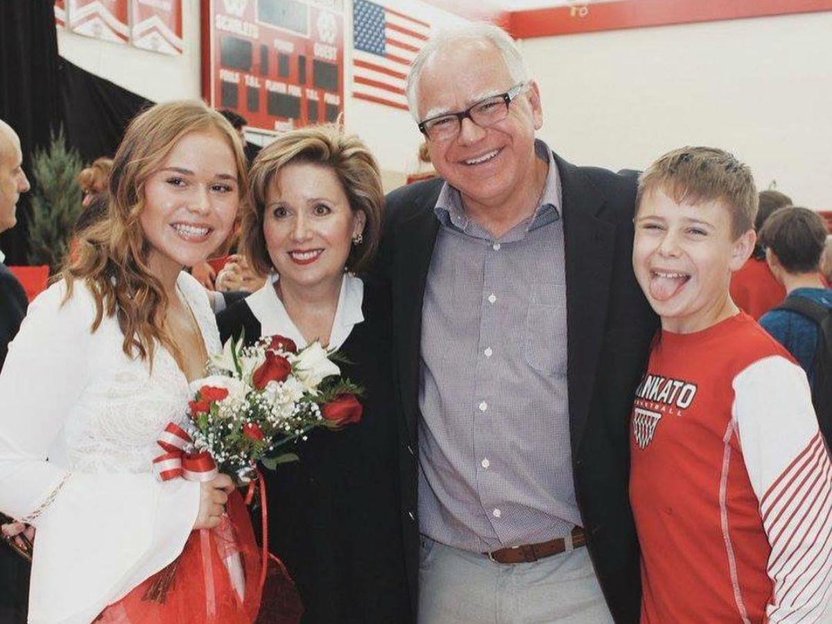 Hope y Gus, ¿quiénes son los hijos de Tim Walz, candidato a vicepresidente de EUA?